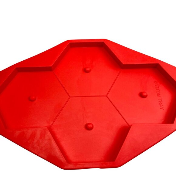 Shape+Store Burger Master Max 4 Half Pound Burgers Silicone Freezer Container - Picture 3 of 4